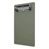 斑点のあるMossグリーンミニクリップボード – カスタマイズ可能 ミニクリップボード (アングル2)