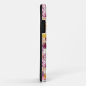 斑点のあストライプのる白いパターン Case-Mate iPhoneケース (裏面/右)