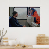 斑点のないマインドトレインシーンの永遠の日差し ポスター (キッチン)