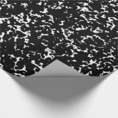 斑点のノートのデザイン ラッピングペーパー (角)