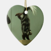 斑点を付けられたスカンク; 博物館の展示物 セラミックオーナメント (右)