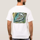 斑点を付けられたドラム Tシャツ (裏面)