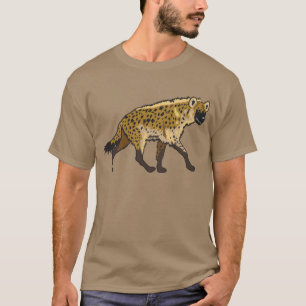 斑点を付けられたハイエナ Tシャツ