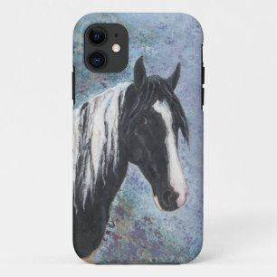 斑点を付けられた乗用馬 iPhone 11 ケース