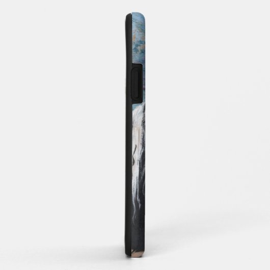 斑点を付けられた乗用馬 Case-Mate iPhoneケース (裏面/右)