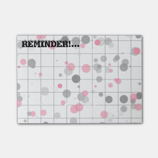 斑点を付けられた幾何学的なパターン ポストイット