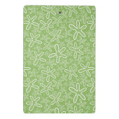 斑点を付けられた背景の貝パターン ミニクリップボード (裏面)