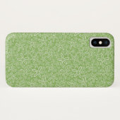 斑点を付けられた背景の貝パターン Case-Mate iPhoneケース (裏面(横))