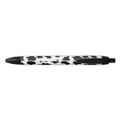 斑点を付けられたMoo牛オランダのホルスタイン動物の点 黒ボールペン (裏面)