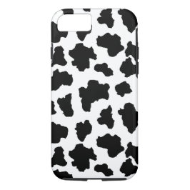 斑点を付けられたMoo牛オランダのホルスタイン動物の点 iPhone 8/7ケース