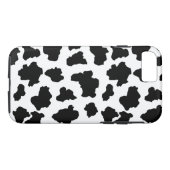 斑点を付けられたMoo牛オランダのホルスタイン動物の点 Case-Mate iPhoneケース (裏面(横))