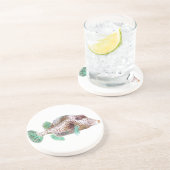 斑点を付けられたTrunkfishのコースター コースター (側面)