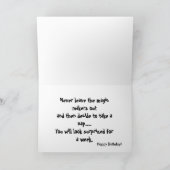 斑点を付けられる助言して下さい カード (内部)