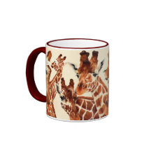 斑点を付けられる-キリン