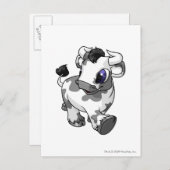 斑点を付けられるKau ポストカード (正面/裏面)