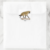 斑点ハイエナ。野生アフリカ スクエアシール (バッグ)