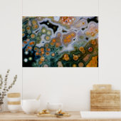 斑点海ジャスパー ポスター (キッチン)