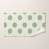 斑点状の点 バスタオルセット (ハンドタオル)