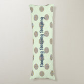 斑点状の点 ボディピロー (正面縦)