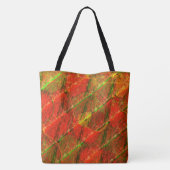 斑点違うと傷が赤く光る トートバッグ (裏面)