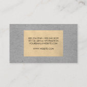 斑点2トーンカラーブロック 名刺 (裏面)