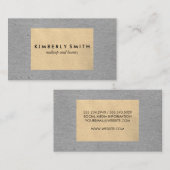 斑点2トーンカラーブロック 名刺 (正面/裏面)