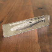 斑点 デスクネームプレート (側面)