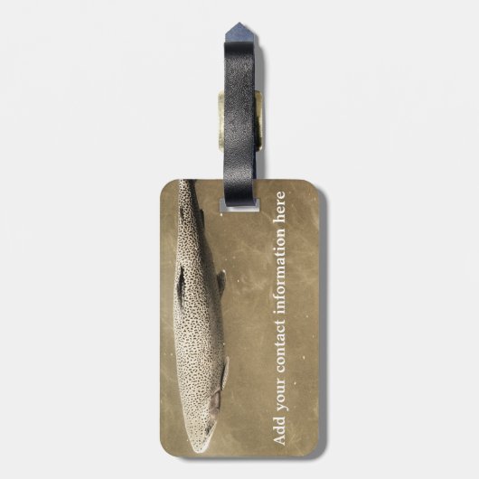 斑点 ラゲッジタグ (裏面縦)