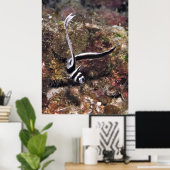 斑状のドラム少年 ポスター (ホームオフィス)