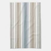 斑状の沿岸ストライプの キッチンタオル (縦)