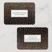 斑状モダン模様 名刺 (正面/裏面)
