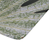 斑状日本のファトシアリーフフローラ カッティングボード (角)