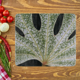 斑状日本のファトシアリーフフローラ カッティングボード