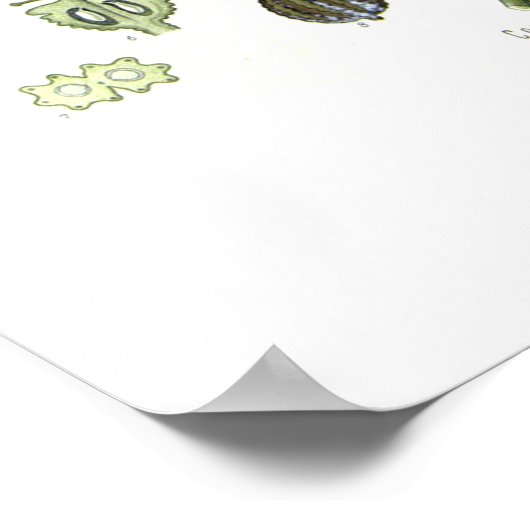 斑状結膜 ポスター (角)