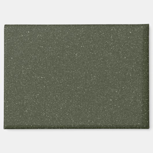 斑状苔グリーン冷蔵庫磁石(カスタム) マグネット (正面)