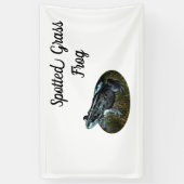 斑状草蛙、バナー 横断幕 (縦)