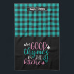 料理おもしろいプンキッチンプレイドで良い胸腺 キッチンタオル<br><div class="desc">キッおもしろいチカッコいいンタオルで料理のおもしろいを増やす。料理パーソナライズされた、ベーキング、キッチンで新しいレシピを試みる家族や友人のためのギフト。カスタマイズ大事な行事に合った文言。[デザインツール]を使用して、フォントの種類、フォントの色、およびフォントのサイズをさらに変更できる。</div>