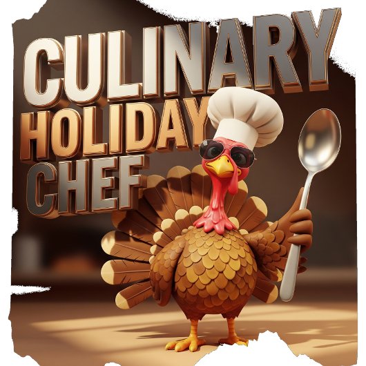 料理おもしろいホリデーターキーシェフ エプロン