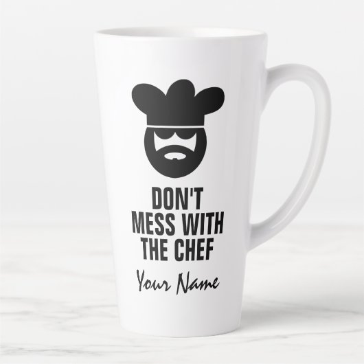 料理おもしろい人用ラテマグ調理師 カフェラテマグ (右)