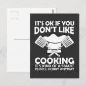 料理が好きじゃなくてもそれはそれでいいじゃないか ポストカード (正面/裏面)