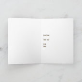 料理が折り込まれたグリーティングカード シーズンカード (内部)