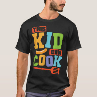 料理この子缶調理師 Tシャツ