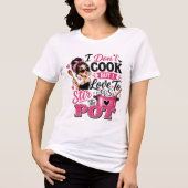料理しない人 トライブレンドTシャツ (正面)