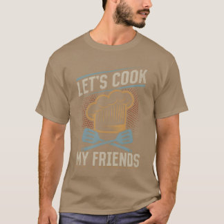 料理しようぜ!フレンズの調理器具チーフクック Tシャツ