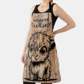 料理だ!ハイランド牛 エプロン (インサイチュ)