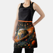 料理で溢れる宇宙 エプロン (インサイチュ)