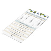 料理とお菓子作りに便利な計量と温度マグネット マグネット (左側)