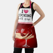 料理とワイン エプロン (インサイチュ)