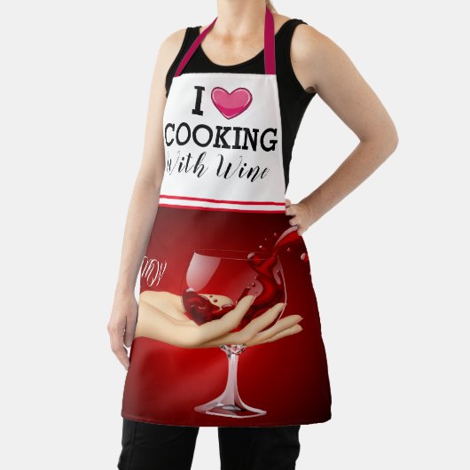 料理とワイン エプロン (インサイチュ)