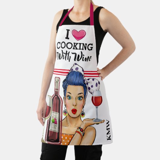 料理とワイン エプロン (インサイチュ)